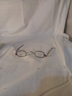 19th Century Wire Rim Spectacles Glasses Square Extending Antique