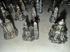 Vintage Miniature Pewter Medieval Castle With Tower Figurine X 18 Choice