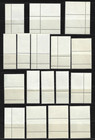Israel 1958 - 1961 Lot Of 46 Stamps Full Tabs Mint Never Hinged