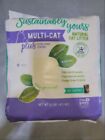 Qty 3 - Sustainably Yours Natural Cat Litter  multi-cat   Odor Control  10 Lbs 