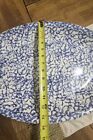 Vintage Crate   Barrel Large Stoneware Platter Italy Sponged Serving Bowl 19 