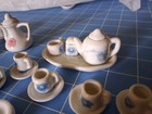 Vintage Miniature Tiny Porcelain Tea Set  2 Sets