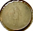 1837 Lower Canada Bank Token Half Penny Cent Coin Quebec Bank Montreal Copper