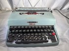 1964 Olivetti Underwood Lettera 32 Typewriter Ivrea Italy Qwerty Tested W  Case