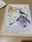 Secret Grimoire Of Plant And Crystal Magick Handmade Ephemera Book