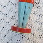 Vintage J  Chein   Co  Usa Tin Litho Parade Drummer Cymbal Boy Wind Up Toy