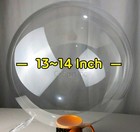 10x 18  Pvc Clear 3d Bobo Bubble Balloon Transparent Baby Birthday Wedding Party