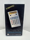 Vintage  new  1970 s Toshiba Slc-8100 Scientific Calculator Japan