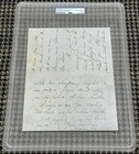 Andrew Carnegie Signed Autograph 3 Page Handwritten Letter Psa dna Encapsulated