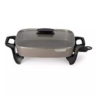 Presto 16-in  Ceramic Electric Skillet With Glass Cover  Cool-touch Handles