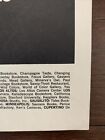 Vintage San Francisco Camera 1969 Calendar Page Poster Black   White 11  X 17 