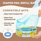 Diaper Pail Refill Bags For Genie Complete expressions   Munchkin Step Diaper Pa