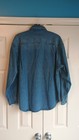 Vintage Early Ralph Lauren Polo Country Denim Shirt Size Large