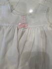 I C Mfg Co Baby Toddler Girl Vintage Lightweight Summer Slip Dress 24 M Usa