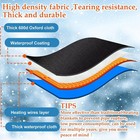 2pcs Heated Outdoor Faucet Covers For Winter  Heavy Duty Water Spigot Socks With