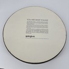 Vintage 1973 Springbok Circular Jigsaw Puzzle You Are What You Eat Complete