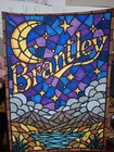 Aceo Art Card Original  Personalized  Stained Glass 2 5x3 5