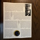 Nasa International Space Station Expedition 16 Crew Lithograph  leopold Eyharts 