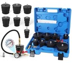 Turbo System Leakage Tester Kit With 4 Pairs Of Stepped Adapters 1-3 8  To 3
