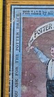Antique 1800s The Potter Brace Advertising Sign Men   s Suspenders Litho On Wood