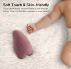 Momcozy Warming Lactation Soft Breast Massager 2-in-1 Clogged Ducts Improve Flow