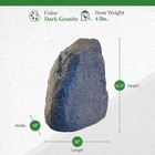 Algreen Faux Rock Cover  Large Outdoor Decorative Lawn   Garden Accent warm Gray