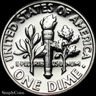 1956 Roosevelt Dime Proof Silver Uncirculated Gem Us Coin Mq