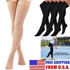 Us Compression Socks Thigh High Support Stockings Flight Travel Nurses Women Men