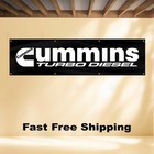 Cummins Turbo Diesel 2 x8  Banner Flag Engine Dodge