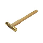 Brass Hammer Flat Face Head Solid Brass Metalsmith Hobby   Craft Small Hammer