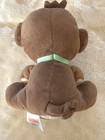 Fisher Price Plush Brown Monkey Green Bow 2013 Snugamonkey 6    Stuffed Animal
