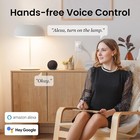Ghome Smart Mini Plug Wi-fi Outlet Socket Alexa Google Home 4 Pack White