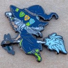 Stt Celestial Witch Cat Hunt Geocoin - Nebula - Activated   Adoptable - Tbae0f7