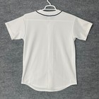 Majestic Detroit Tigers Mlb Baseball Women s Size Xl Jersey White Blue