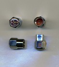 Xena Warrior Princess 4 Chrome Plated Brass Tire Valve Caps Car bike Xena