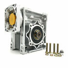 Nmrv050 Worm Gearbox Nema34 Geared Ratio 7 100 1 Speed Reducer For Stepper Motor