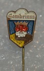 Gambrinus Beer Vintage Pin Badge Extra Rare 