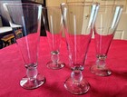  retired  Set Of 4 Libbey Clubhouse Collection  golf Ball  Pilsner Glasses 2006-