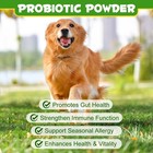 Probiotic  Prebiotic Powder  Digestive Enzyme Powder For Dogs - 120 Grams