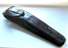 Antique Military Wwi Leather Case Instrument Tool Field Gear Use