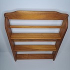 Mccormick 3 Tier Wooden Wall Spice Rack New In Box - Shelf Only - Holds 24 Jars