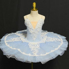 Girls Ballet Tutu Dress Gymnastics Leotard Princess Professional Party Costume