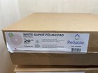 Reliable Brand White Super Polish Pads 20  508mm 5 Pack V02066