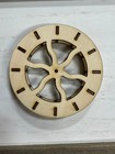 Wooden Laser Cut - Water Wheel   Water Paddle - Multiple Sizes - Made In U s a 