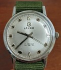 Vintage 1960 s Lanco Watch Men s Hand Wind Cal 1003n  