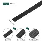 1 4  Double Fold Bias Tape Continuous Bulk Bias Tape Black 10 Yards