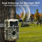 Gardepro E6 2 0 Wifi Trail Camera  4k Video  Dual Antennas