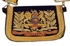British Victorian Royal Artillery Sabretache With British Victorian Dress Pouch