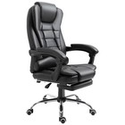 Leather High Back Executive Office Chair Swivel Desk Task Computer Ergonomic