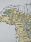 1897 Rome  Italy Color Map 14 5  X 11 5  Reverse Madrid  Spain
